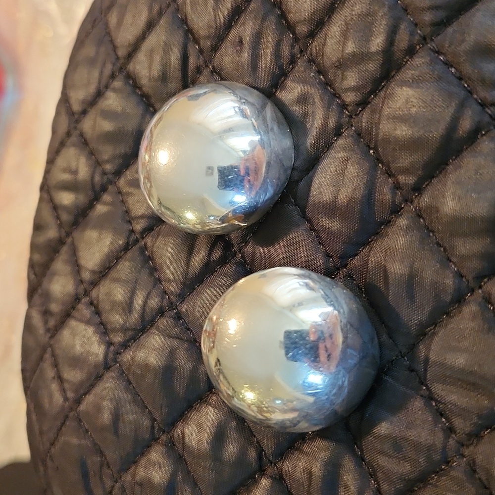Silver earings